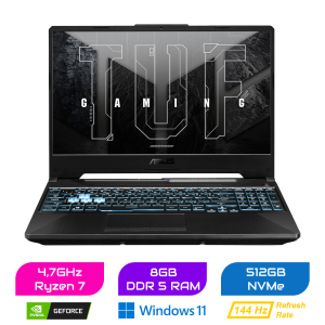 Asus TUF Gaming A15 15.6″ AMD Ryzen 7 7445HS Windows 11 Gaming Laptop