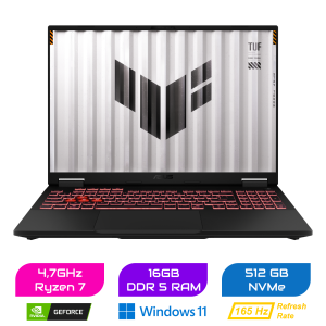 Asus TUF Gaming A16 Gaming Laptop 16″ Ryzen 7 260 Windows 11